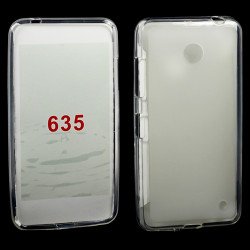 Nokia Lumia 635 TPU Gel Case (Clear)